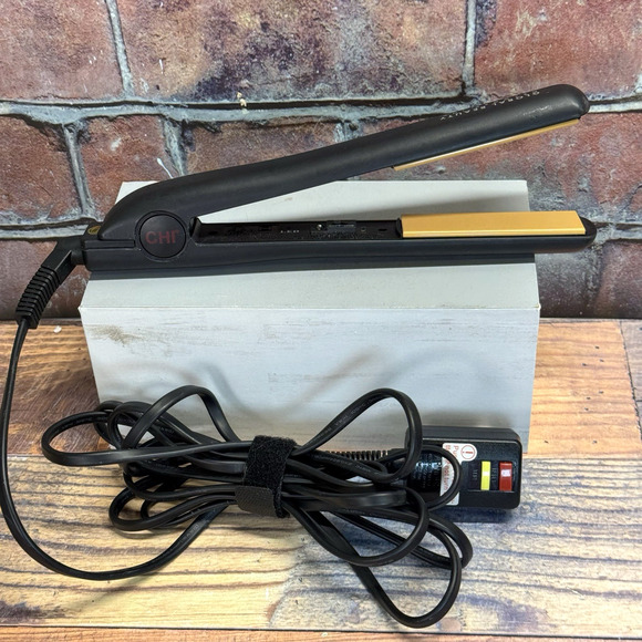 Chi Global Beauty Network 1" Ceramic Flat Iron Hair Straightener Styler GF1001 - Picture 1 of 6